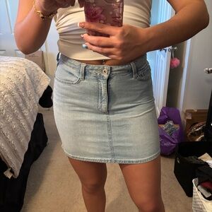 Arizona Jean Company Light Blue Mini Skirt